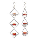 Hanging Three Tier Hummingbird Feeder, Set of 2,2hf350