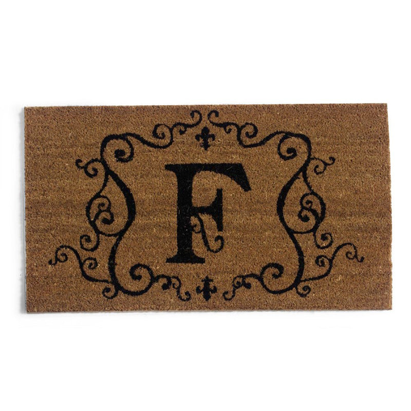 Coir Insert, Monogram "F",2rm006