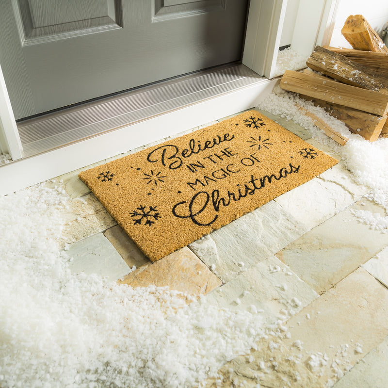 Magic of Christmas Coir Mat,2rm1131