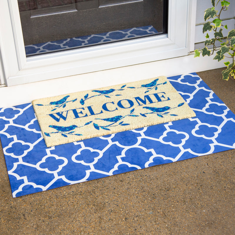 Welcome Birds Coir Mat,2rm1140