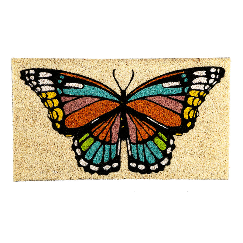 Butterfly Fields Coir Mat,2rm1141