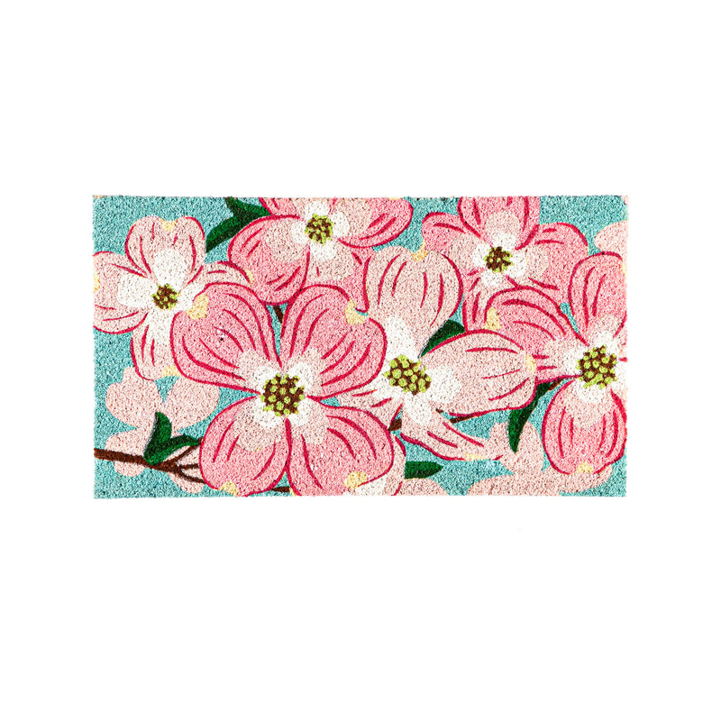 Dogwood Blossoms Coir Mat,2rm1143