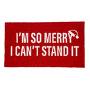 Merry Holiday Coir Mat,2rm1413