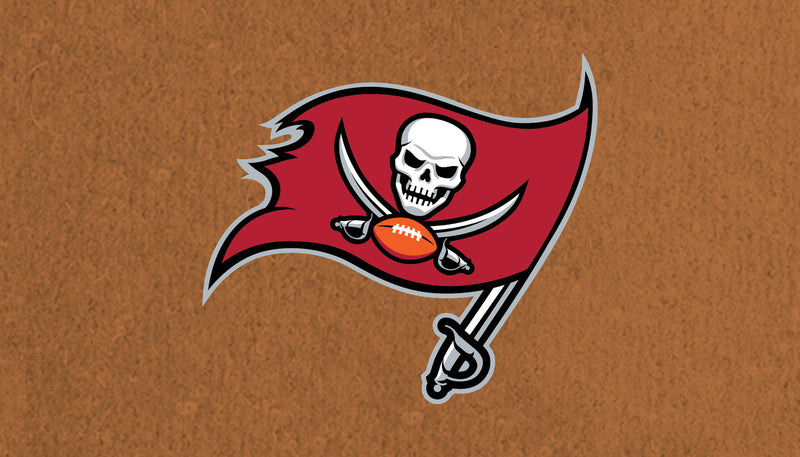 Coir Mat, 16"x28", Tampa Bay Buccaneers,2rm3829usa