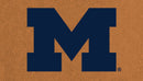 Coir Mat, 16"x28", University Of Michigan,2rm920usa
