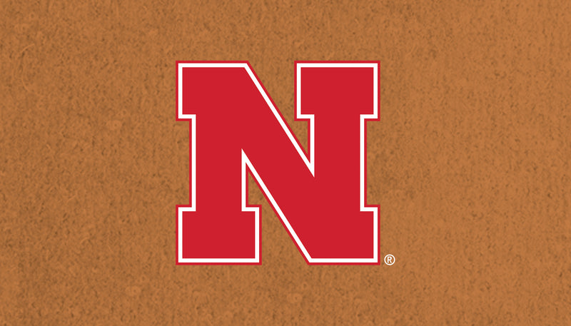 Coir Mat, 16"x28", University of Nebraska,2rm949usa