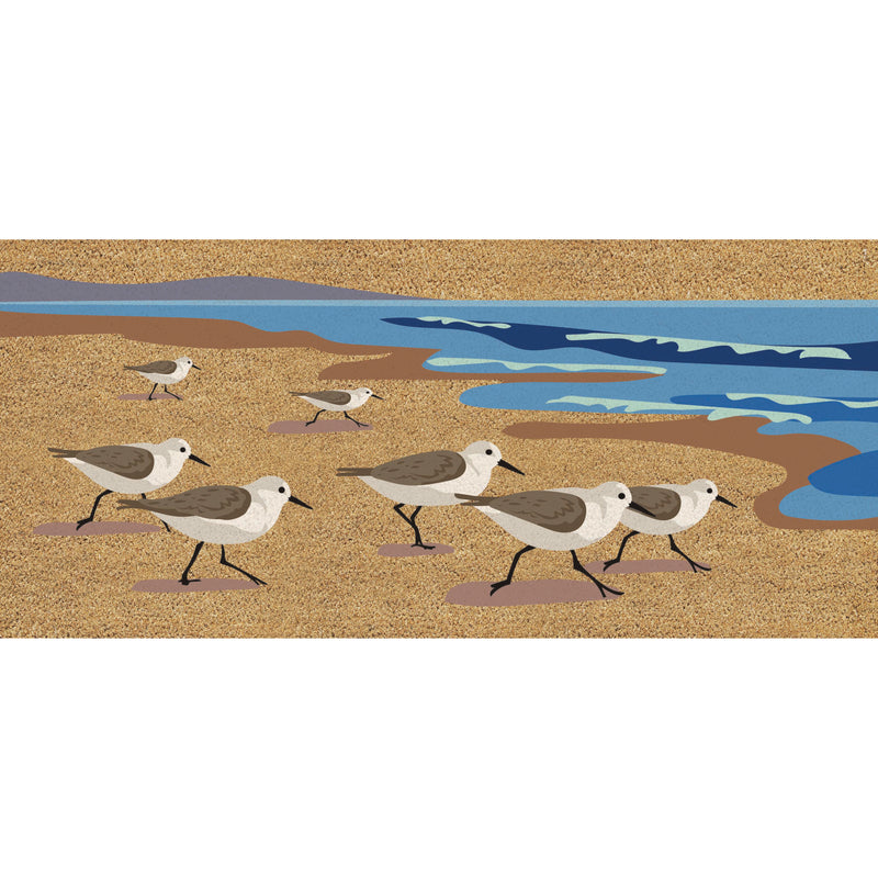 Sandpipers Flocked Coir Sassafras Switch Mat,2rmc1340s