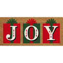 Holiday Joy Gifts Flocked Coir Sassafras Switch Mat,2rmc1388s