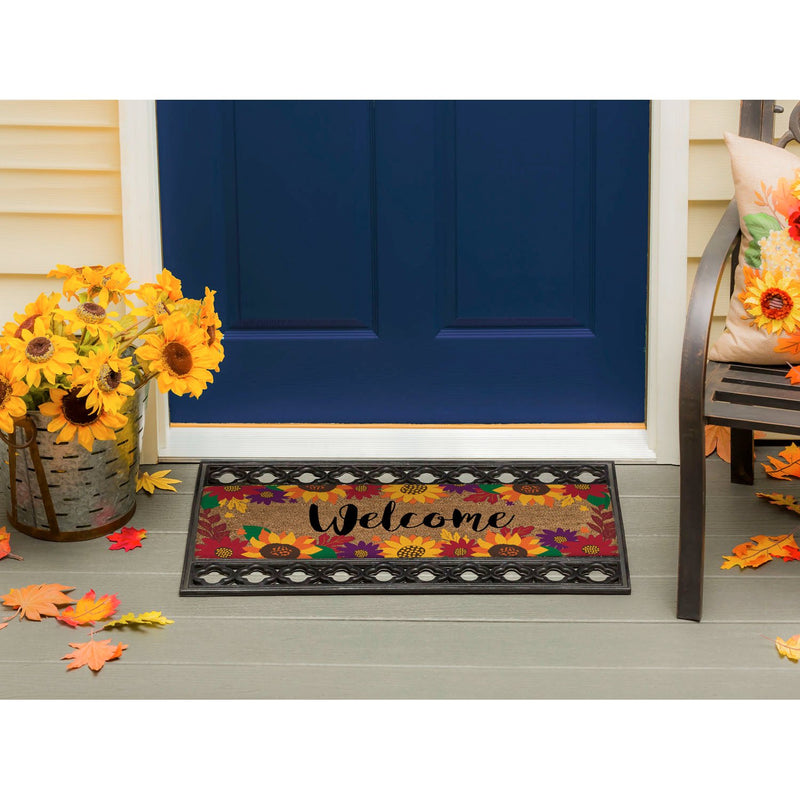 Fall Floral Welcome Kensington Switch Mat,2rms792