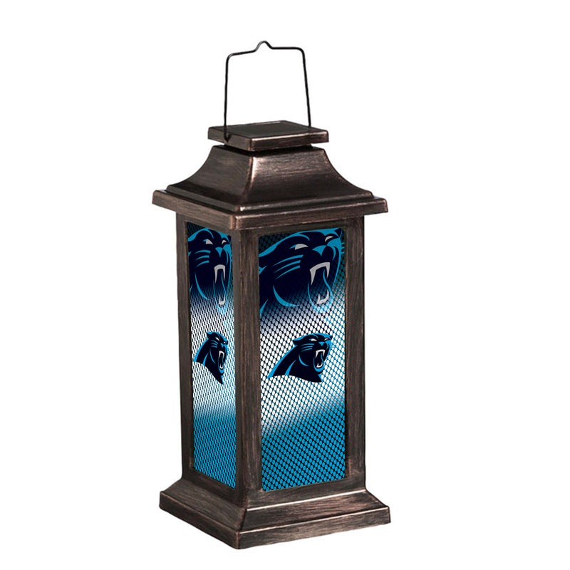 Solar Garden Lantern, Carolina Panthers,2sp3804tsa