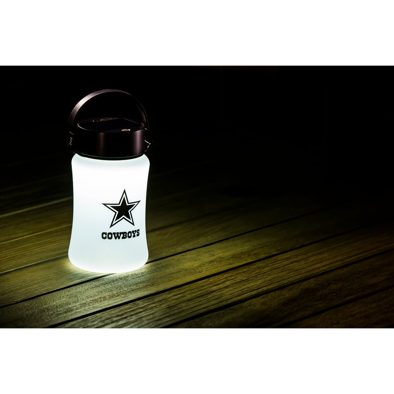 Silicone Solar Lantern, Dallas Cowboys,2sp3808sl