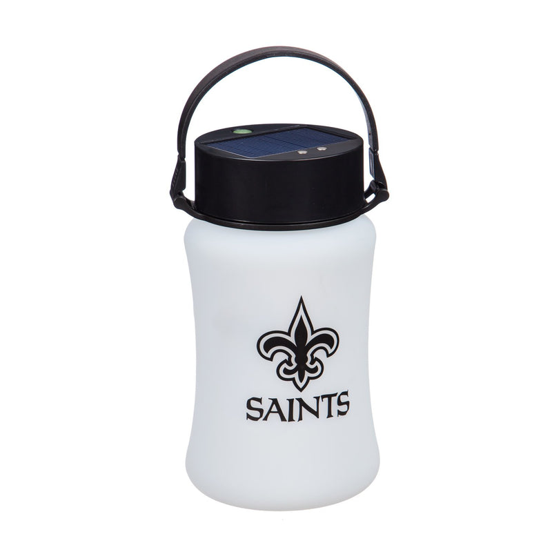 Silicone Solar Lantern, New Orleans Saints,2sp3819sl