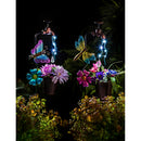 36.25"H Twinkling Light Solar Garden Stake, 2 Asst, Faucet Shaped,2sp6193