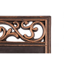 Metallic Scroll Coir Switch Mat Tray,2rms421