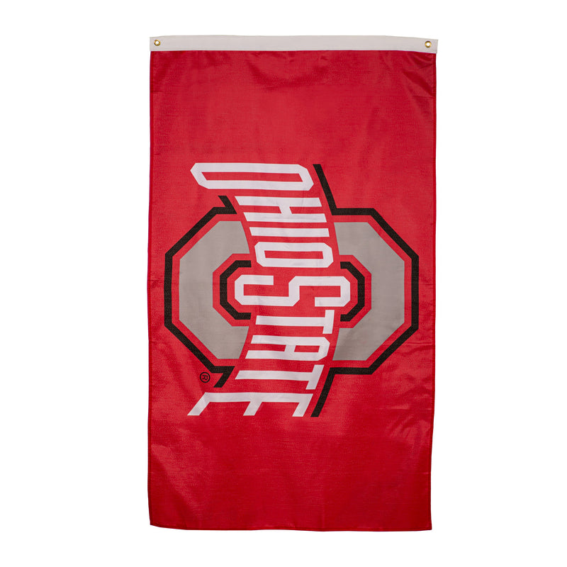 3'x5' Single Sided Flag w/ 2 Grommets, Ohio State University,35255