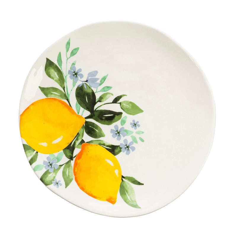 Ceramic 10" DInner Plate, Lemon Drop Collection,3dr7410