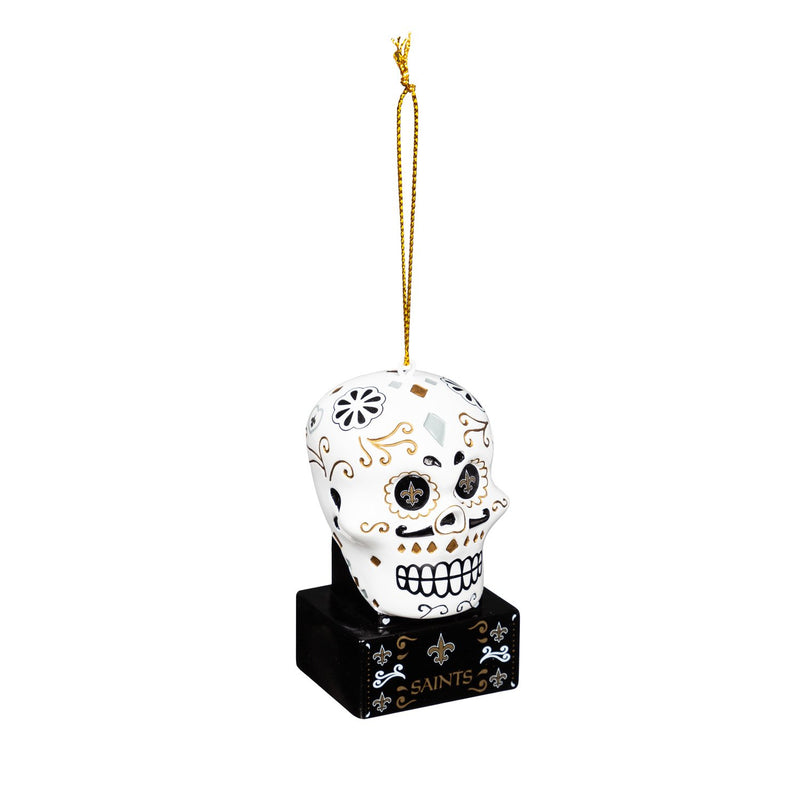 New Orleans Saints, Sugar Skull Orn,3ot3819sk