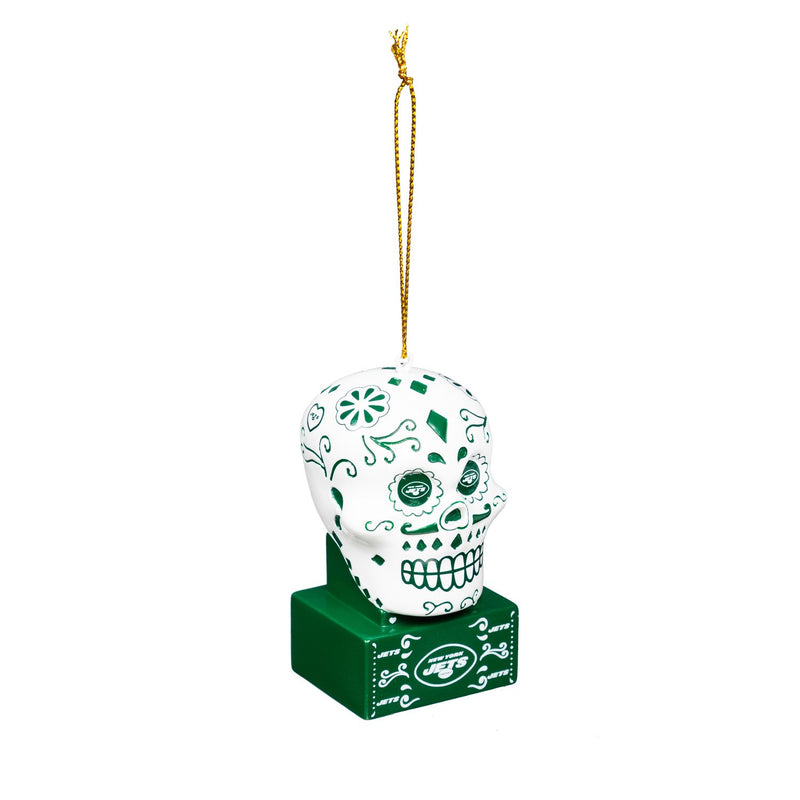 New York Jets, Sugar Skull Orn,3ot3821sk