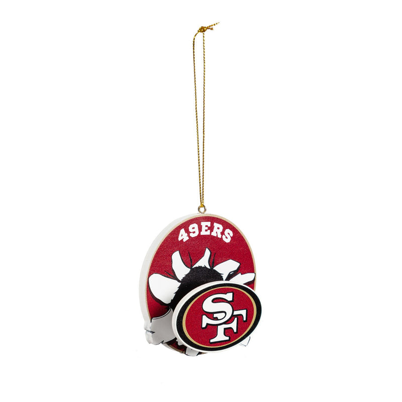 San Francisco 49ers, Breakout Bobble Orn,3ot3826bb