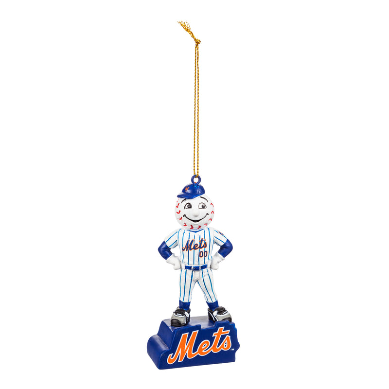 New York Mets, Mascot Statue Orn,3ot4217ms