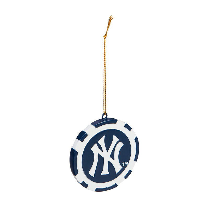 New York Yankees, Game Chip Ornament,3ot4218pc