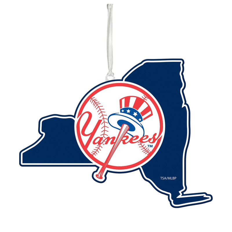 NY Yankees, State Ornament,3ot4218state