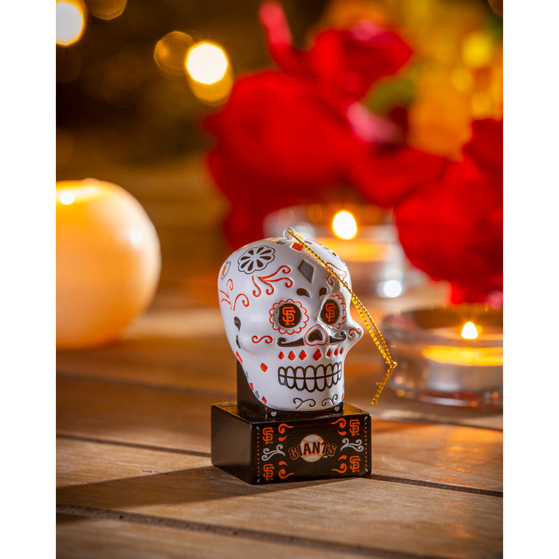 San Francisco Giants, Sugar Skull Orn,3ot4223sk