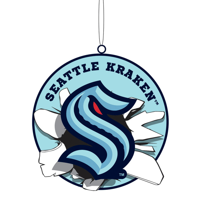 Seattle Kraken, Breakout Bobble Orn,3ot4381bb