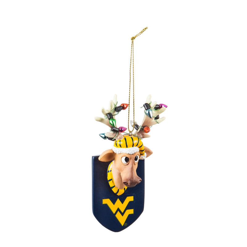 West Virginia University, Resin Reindeer Orn,3ot967rro