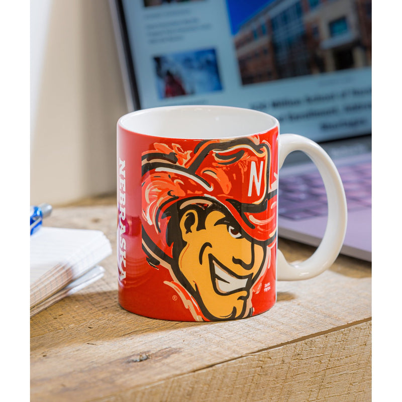 University of Nebraska, 11oz Mug Justin Patten,3wsm949jpa