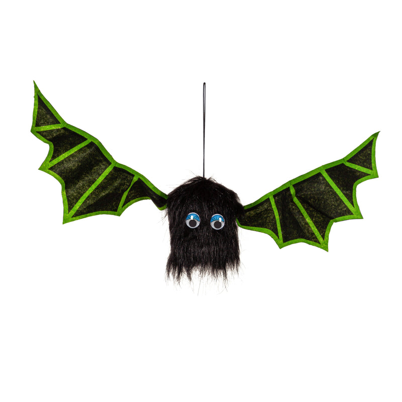 Animated Shaking Bats with Sound Hanging Décor, 3 Asst,401183mbl