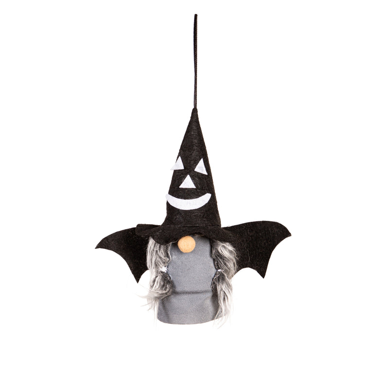 Animated Shaking Halloween Gnome with Sound Hanging Décor,401267bl