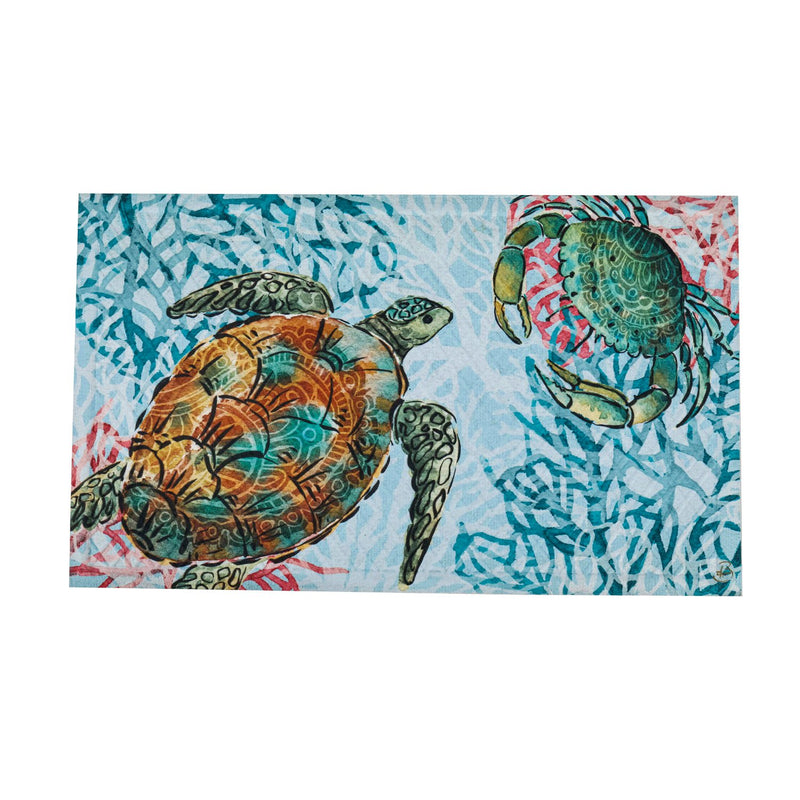 Ocean Finds Embossed Floor Mat,41em2568