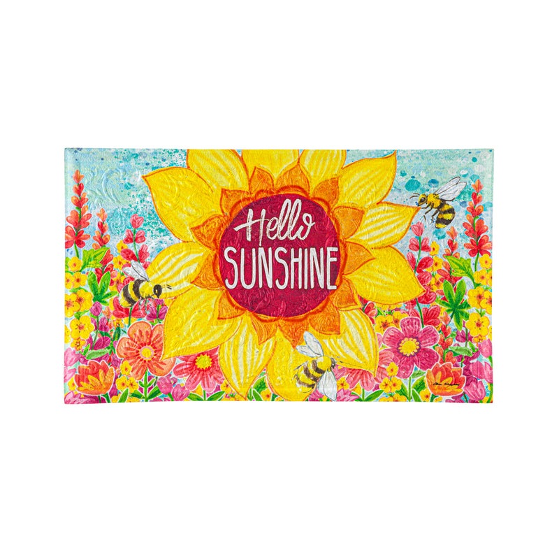 Hello Sunshine Embossed Floor Mat,41em2747