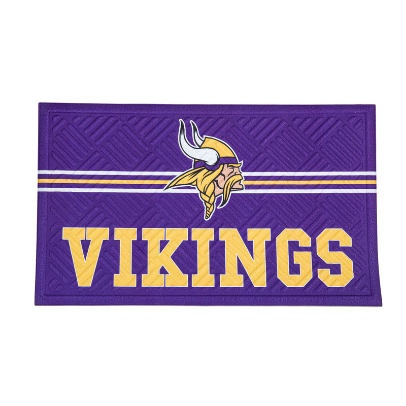 Embossed Mat, Cross Hatch, Minnesota Vikings,41em3817ch