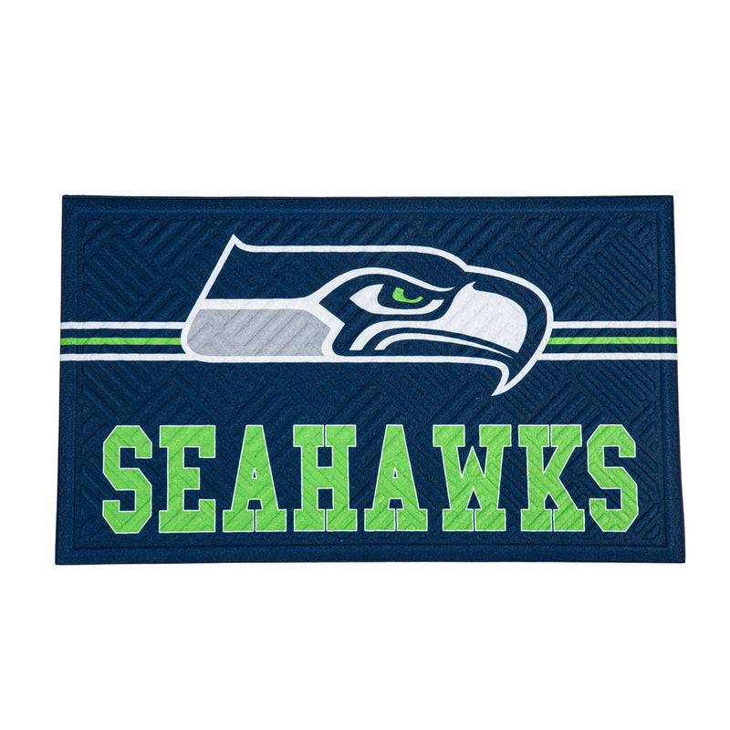 Embossed Mat, Cross Hatch, Seattle Seahawks,41em3827ch