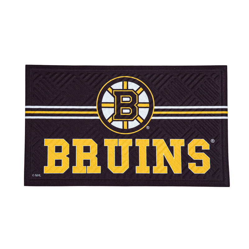 Embossed Mat, Cross Hatch, Boston Bruins,41em4351ch