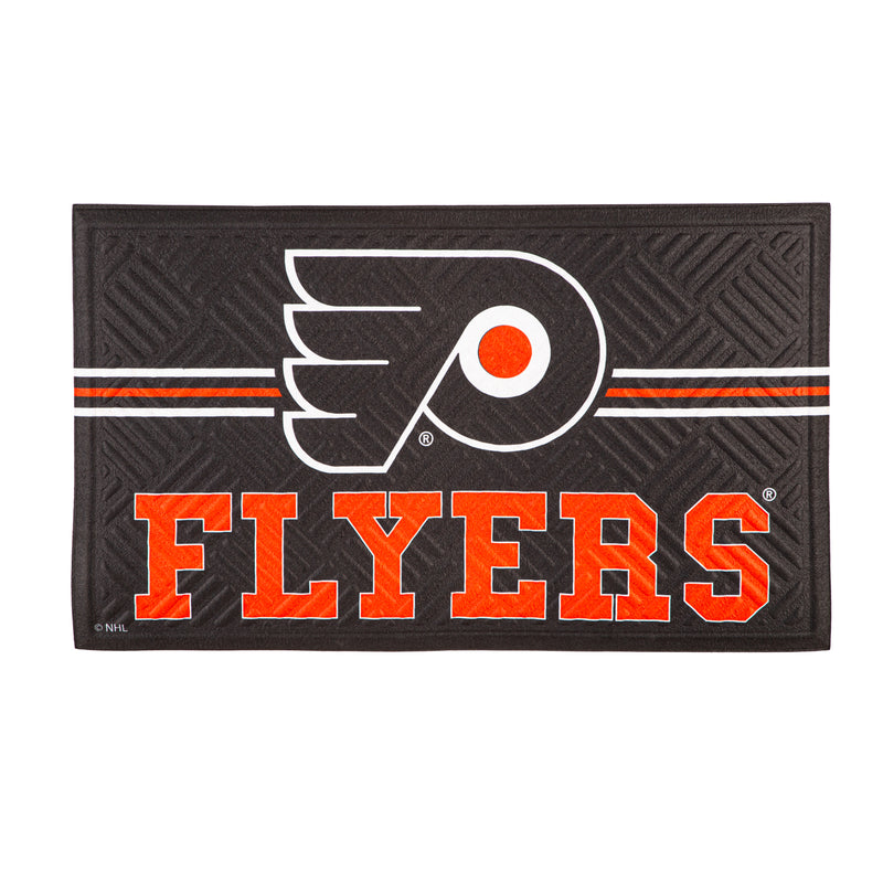 Embossed Mat, Cross Hatch, Philadelphia Flyers,41em4370ch