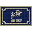Embossed Door Mat, US Naval Academy,41em5017