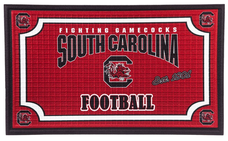 Embossed Door Mat-South Carolina,41em954