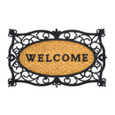 Welcome Coir and Rubber Grate Mat,41r2722
