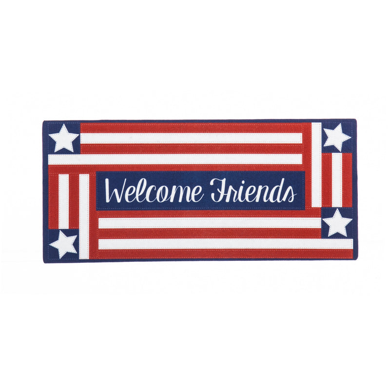 Country Patriotic Sassafras Switch Mat