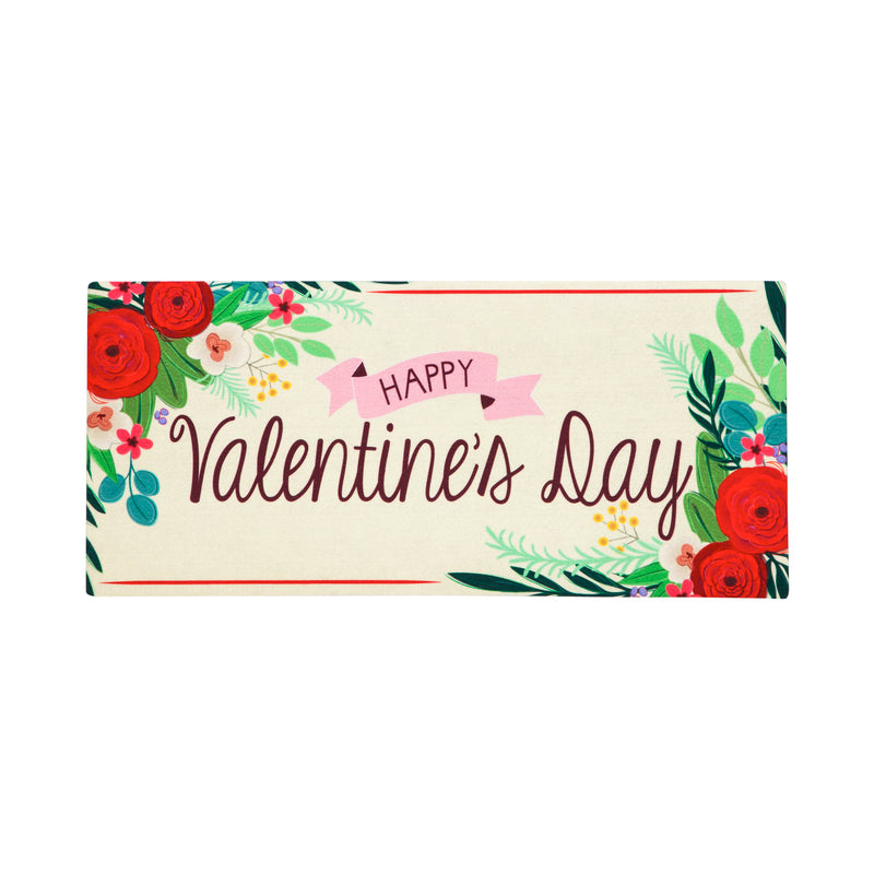 Valentine's Day Floral Sassafras Swich Mat