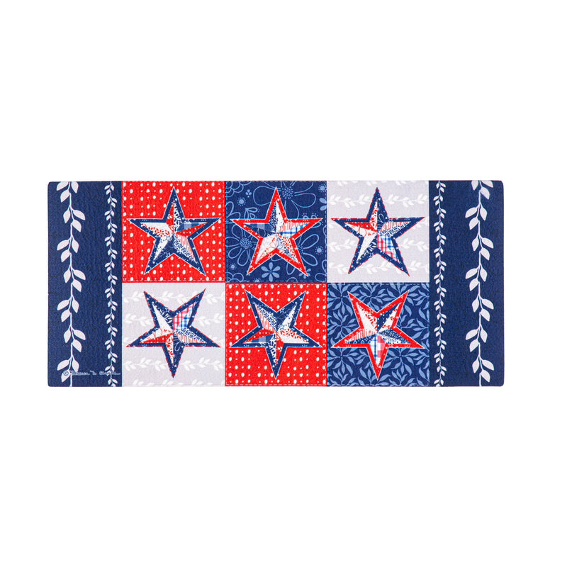 Red, White, and Blue Stars Sassafras Switch Mat