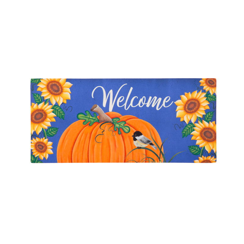 All Things Pumpkin and Sunflowers Sassafras Switch Mat