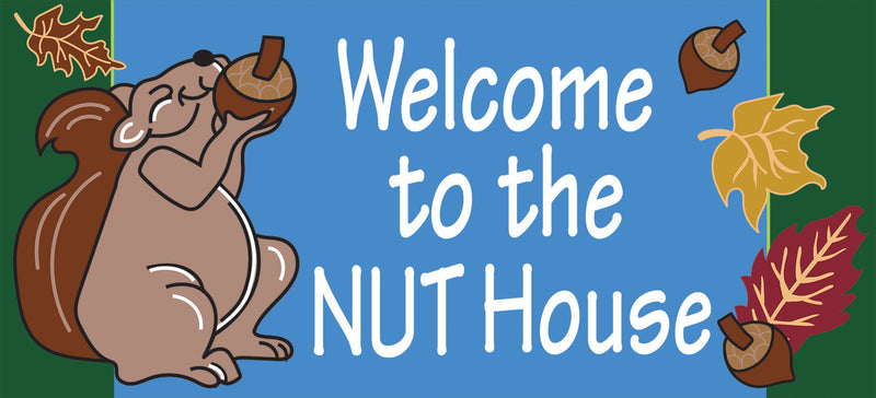 Welcome to the Nut House Sassafras Switch Mat