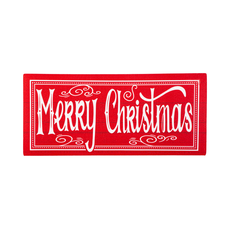 Quaint Merry Christmas Sassafras Switch Mat