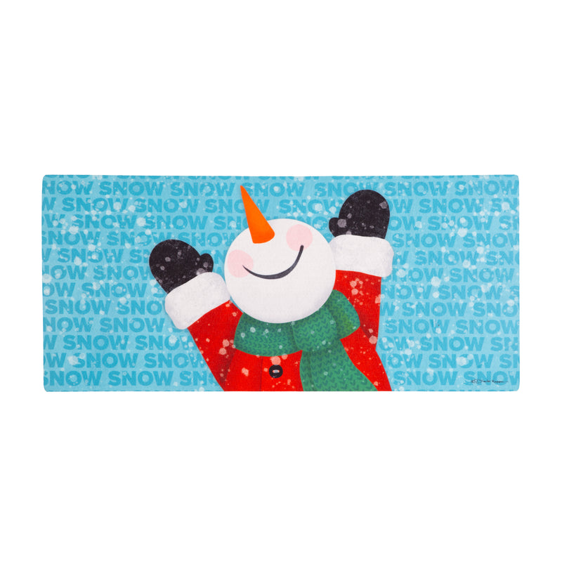 Happy Snowman Sassafras Switch Mat