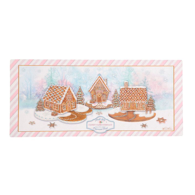 Season's Greeting Gingerbread Sassafras Switch Mat