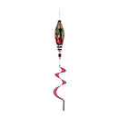 Spring Hummingbird Burlap Balloon Spinner,45bb462